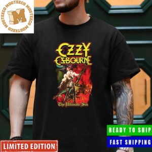 Ozzy Osbourne The Ultimate Sin Album Cover Unisex T-Shirt