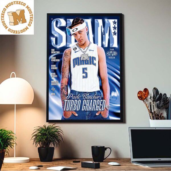 Paolo Banchero Covers Slam 244 The Future Issue Decor Poster Canvas