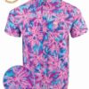 Retro Riffle Tropical Guns Floral Gun Hawaiian