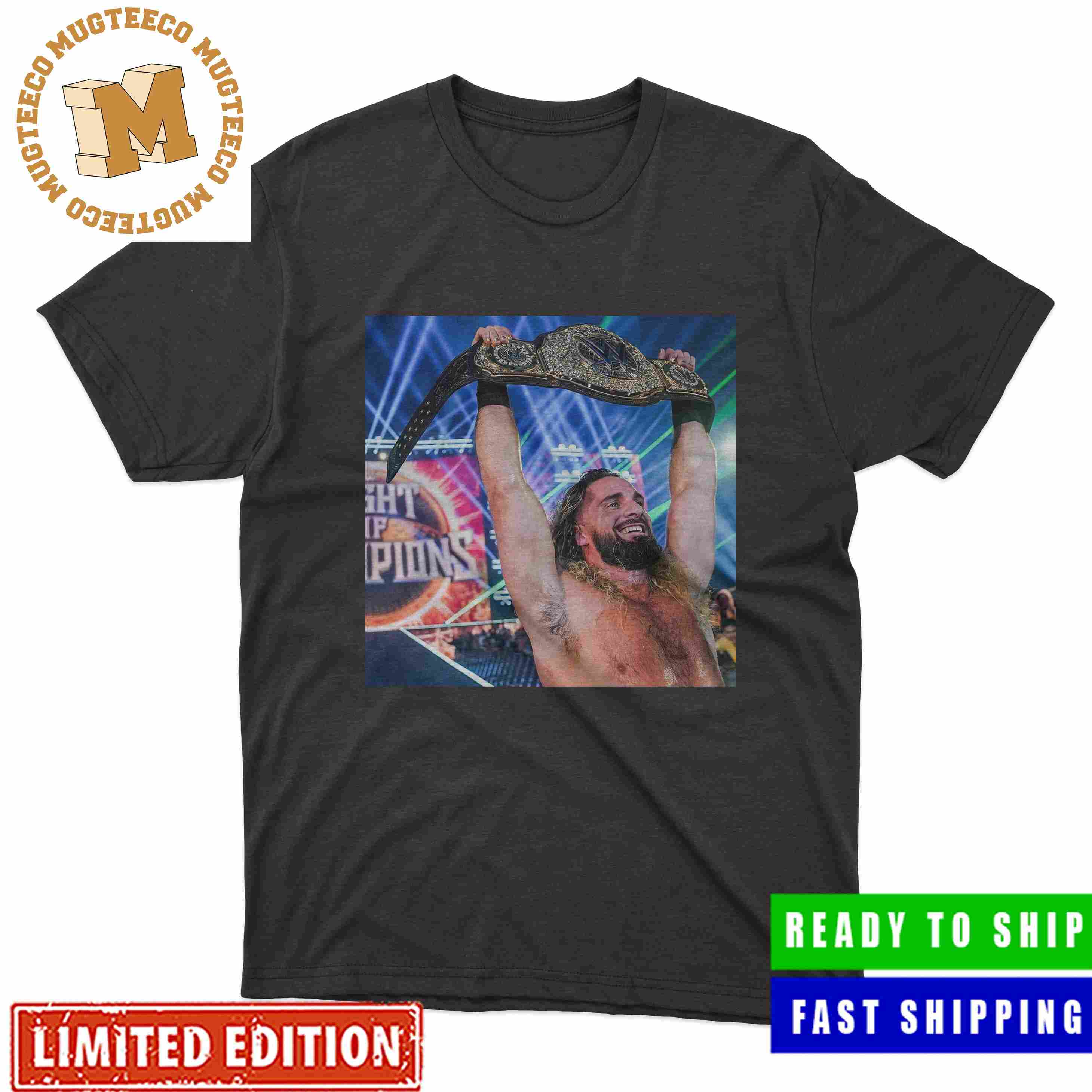 Seth Rollins First Man To Win Every World Championship In WWE Unisex T-Shirt