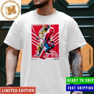 Spider-Man Across The Spider-Verse Japanese Spider-Man With Gundam Robot Unisex T-Shirt