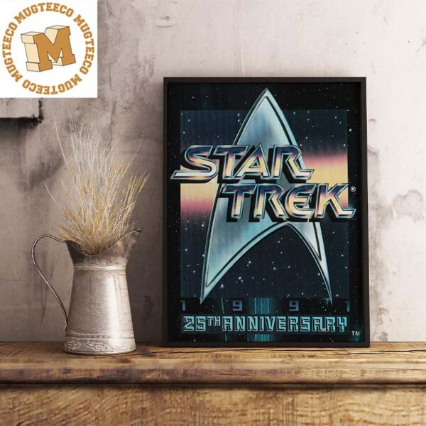 Star Trek 25th Anniversary Decorations Poster Canvas