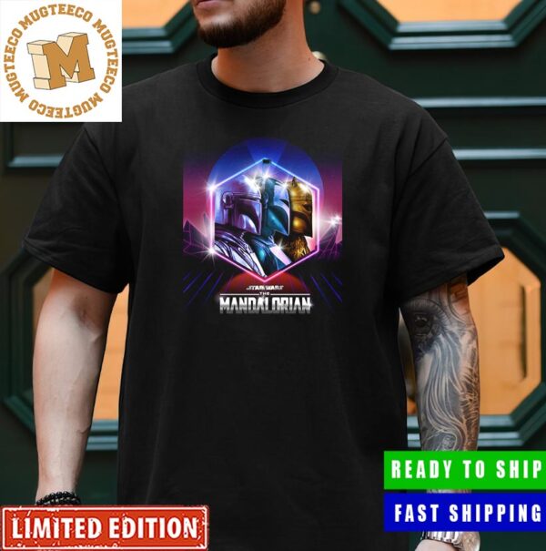 Star Wars The Mandalorian Lastest Official Poster Retro Style Unisex T-Shirt