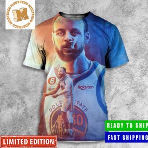 Stephen Curry Golden State Warriors Lighting Experiments All Over Print Shirt