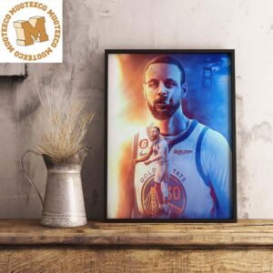 Stephen Curry Golden State Warriors Lighting Experiments Decorations Poster Canvas