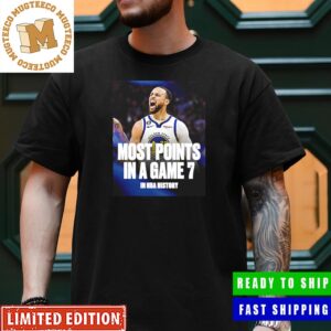 Stephen Curry Most Points In A Game 7 In NBA History Classic T-Shirt