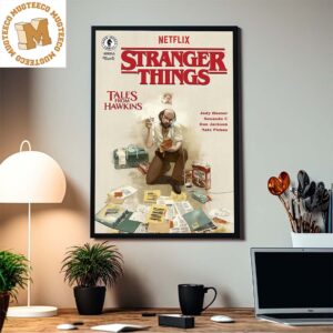 Stranger Things Tales From Hawkins Murray Bauman Home Decor Poster Canvas