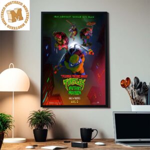 Teenage Mutant Ninja Turtles Mutant Mayhem Squad Goals Home Decor Poster Canvas