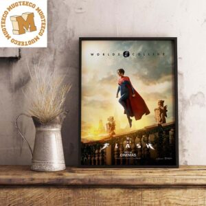 The Flash Worlds Collide Sasha Calle As Supergirl New Decorations Poster Canvas