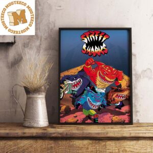 The Goated Show Street Sharks Artwork Decorations Poster Canvas