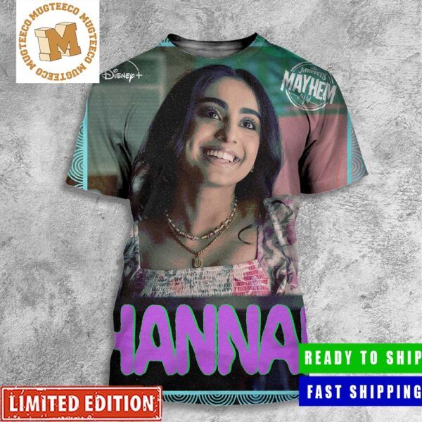 The Muppets Mayhem Saara Chaudry As Hannah All Over Print Shirt