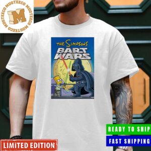 The Simpsons Bart Wars DVD Cover May The 4th Be With You Star Wars Month Unisex T-Shirt