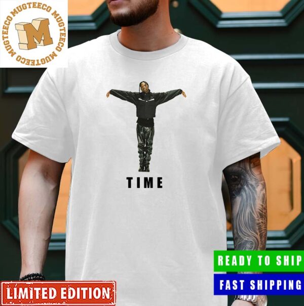 Travis Scott Alphabet Letter T Time Is Timeless Unisex T-Shirt