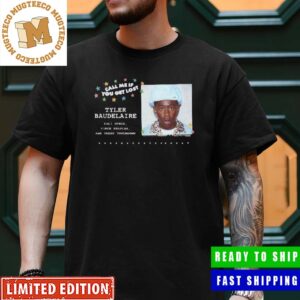 Tyler The Creator Mugshot Call Me If You Get Lost Unisex T-Shirt