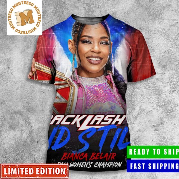 WWE Backlash And Still Bianca Belair Raw Women’s Champion All Over Print Shirt