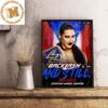 WWE Backlash And Still Bianca Belair Raw Women’s Champion Decorations Poster Canvas