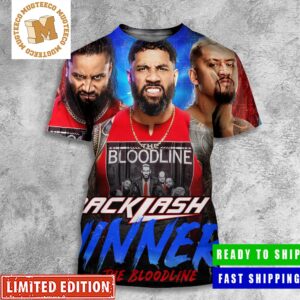 WWE Backlash The Bloodline Winner All Over Print Shirt