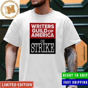 Writers Guild Of America On Strike Classic T-Shirt