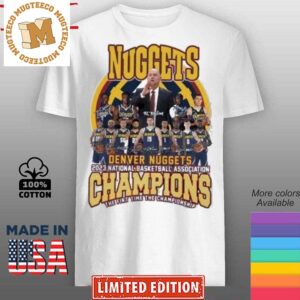 2023 National Basketball Association Denver Nuggets The First Time The Championship Unisex T-Shirt