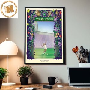2023 Wimbledon Always Like Never Before Poster Canvas