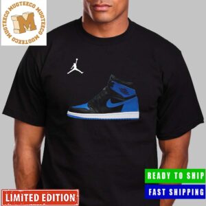 Air Jordan 1 Royal OG Reimagined Sneaker Gift For Fan Unisex T-Shirt