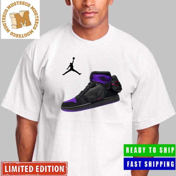 Air Jordan 1 Stash Utility Prowler Spider-Verse Sneaker Style Unisex T-Shirt