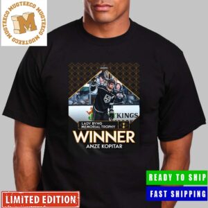 Anze Kopitar Winner Of Lady Byng Memorial Trophy in NHL Awards Unisex T-Shirt