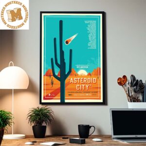 Asteroid City Brand New Focus Features Home Decor Poster Canvas
