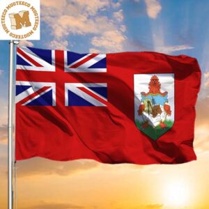 Ber Country Flag Ber Olympic Bermuda Flag 2 Sides Garden House Flag