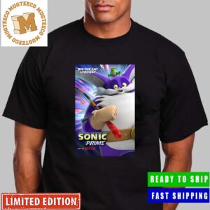 Big The Cat And Froggy In Sonic Prime Exclusive Character Poster Unisex T-Shirt