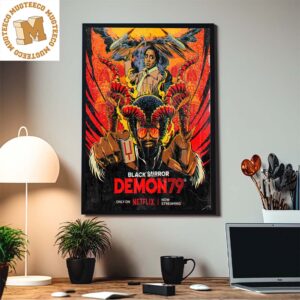 Black Mirror Season 6 episode 5 Demon 79 2023 Official Home Decor Poster Canvas