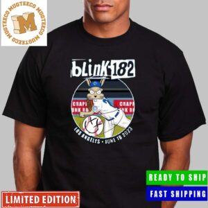Blink 182 Los Angeles Event June 16 2023 World Tour Los Angeles Dodgers Unisex T-Shirt