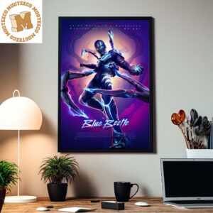 Blue Beetle New Official Movie Home Decor Poster Canvas