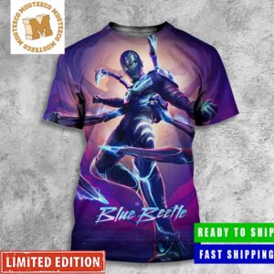 Blue Beetle New Official Movie Poster All Over Print Shirt