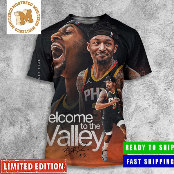 Bradley Beal Welcome To The Valley Phoenix Suns All Over Print Shirt