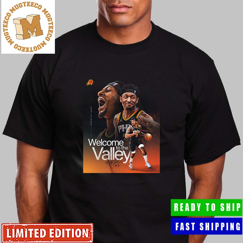 Bradley Beal Welcome To The Valley Phoenix Suns All Over Print Shirt -  Mugteeco