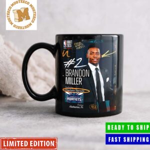 Celebrate Brandon Miller Goes To Charlotte Hornets With the 2nd Pick Of The NBA Draft Coffee Ceramic Mug