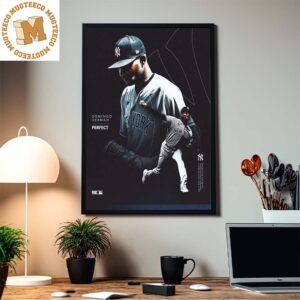 Celebrate Domingo German Throws The First Perfect Game Home Decor Poster Canvas