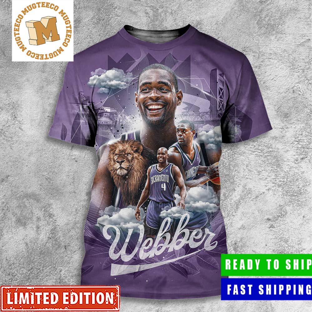 C-WEBB Chris Webber Sacramento Kings Jersey Size Medium Click the