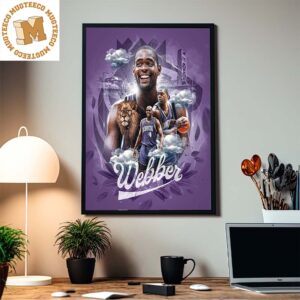 Chris C-Webb Webber Sacramento Kings NBA Home Decor Poster Canvas