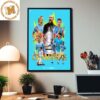 FA Cup Champions 2023 Congrats Manchester City 2 Down 1 To Go Home Decor Poster Canvas