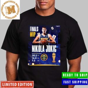 Congrats Nikola Jokic 2023 Finals MVP Unisex T-Shirt