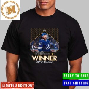 Congrats Steven Stamkos Has Been Awarded The Mark Messier NHL Leadership Award Classic T-Shirt