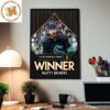 Connor McDavid From The Oilers Winner Of Ted Lindsay Award in NHL Awards 2023 Home Decor Poster Canvas