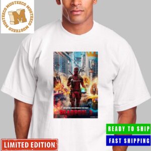 Deadpool 3 Deadpool Has Entered The Chat Movie Poster Unisex T-Shirt