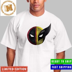 Deadpool 3 Official Deadpool And Wolverine Sybols Collab Unisex T-Shirt