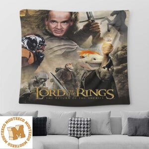 Denver Broncos The Lord Of The Rings The Return Of The Sheriff Home Decor Poster Tapestry