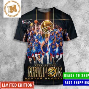 Denver Nuggets Mile High Basketball Champions All Over Print Shirt