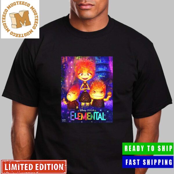 Disney Elemental Ember Family Is Forever Premium Unisex T-Shirt