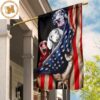 Dan Crenshaw Flag Support Dan For US Progress Republican Patriot For President Election 2 Sides Garden House Flag